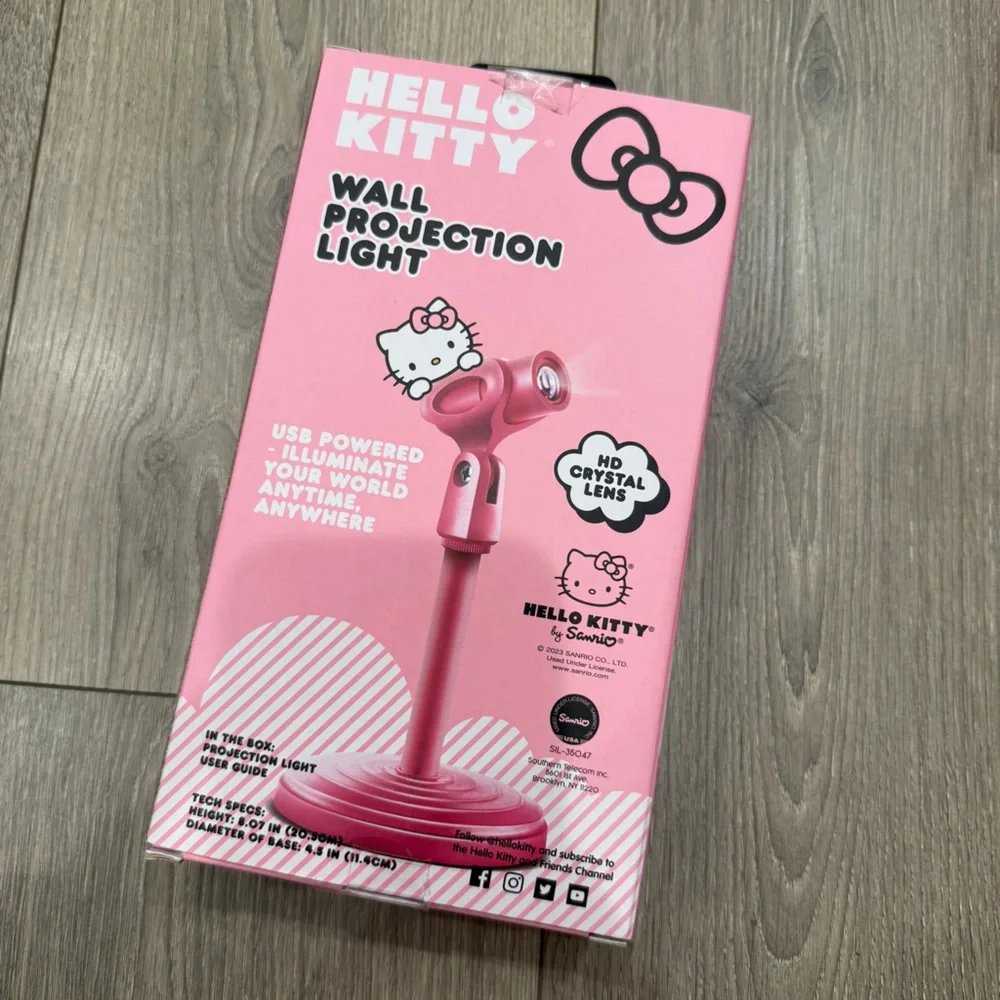 Hello Kitty Pink Projection Light